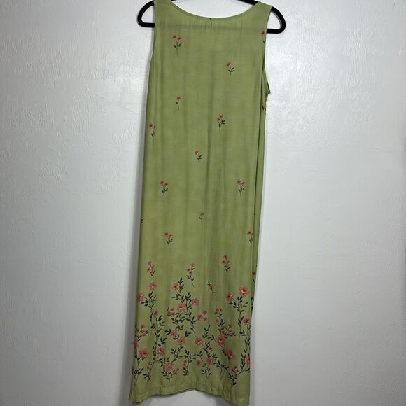 2/$25 Coldwater Creek Rayon Sleeveless A-line Maxi Dress Size M - Picture 5 of 10